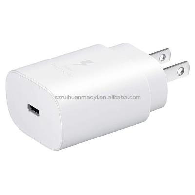 China Mobile Phone C Adapter US Plug 25W Palladium Charger USB-C Wall Charger 25W Super Fast Charging Fast Charging Adapter for sale