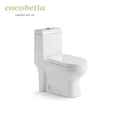 China Double-Flow Italian Style Sanitary Ware Ceramic Toilet Bowl Washdown With Cover High Quality UF Bathroom Hygienic Toilet Seat One Piece for sale