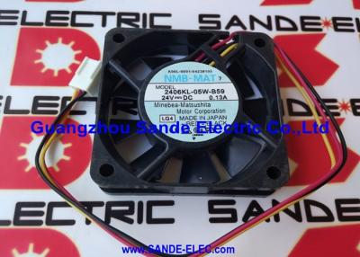 China A90L-0001-0423#105 Minebea NMB-MAT Fan 2406KL-05W-B59 2406KL05WB59 24O6KL-O5W-B59 in stock DC24V 0.13A for sale