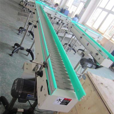 China Oil Resistant Stainless Steel Belt Conveyor 5m Length 152.4mm Width With Adjustable Both Sides for sale