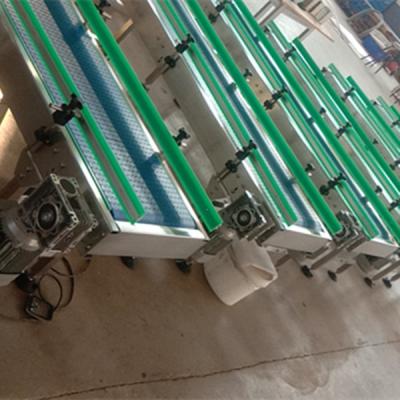 China Oil Resistant Plastic Modular Conveyor Belt For Manual Sorting Of Bags for sale