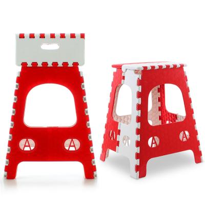 China 18 inch foldable high quality plastic folding stool for sale