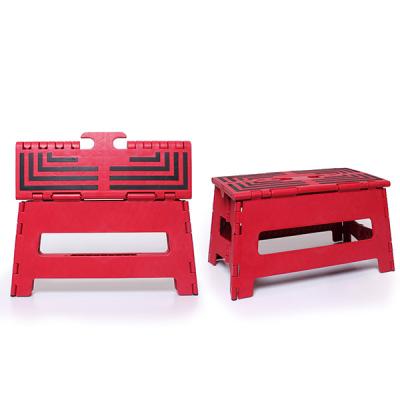 China Foldable Lengthened Flat Frame With Skid Resistant EVA Strip On Top Portable Folding Stool for sale