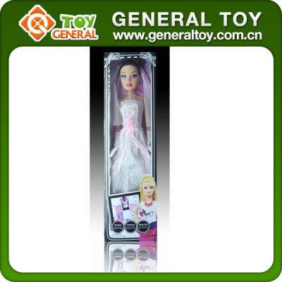 China 32 Inch Coll Fashion Doll Wedding Bride Doll Musical Toy with Music Light for sale