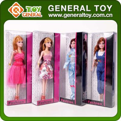 China Toy Hot Sale New Design Cartoon Fashion Plastic Doll 12 Inch Fashion Doll for sale