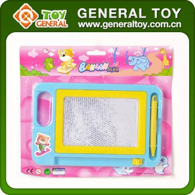 China 24.5*21.5cm Plastic Children Writing Slate Board Magic Slate Writing Board for sale