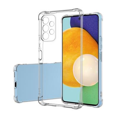 China New Shockproof Clear Transparent Shockproof TPU Mobile Phone Case For Samsung a53 a33 a03 a03s m52 s22 s22 ultra s22 pro for sale