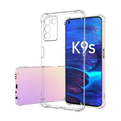 China Clear Transparent Shockproof Anti-drop TPU Cell Phone Case Cover For OPPO K9S Y33S A93S A55 A16 Reno 6 pro Reno 6Z F19 for sale