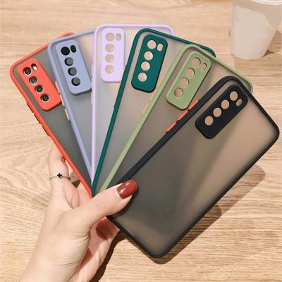 China Anti-drop Mobile Accessories Smoke Matte Case For IPhone 13mini For Samsung Galaxy A32 A52 A72 M51 M62 Shockproof Cases for sale