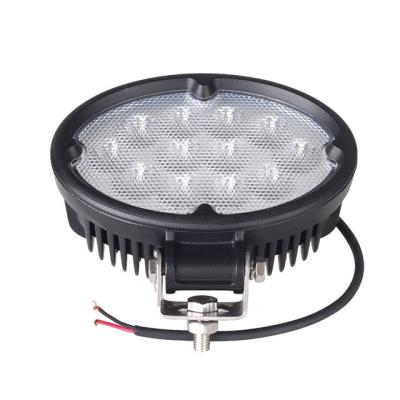 China Car Using 36w 7inch Led Automotive Work Light Oval Led Shape Flood Light Working Lamp for sale