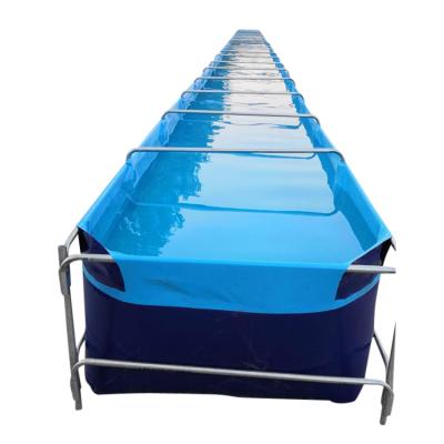 China Viable Aquaculture Fish Storage Tank PVC Fish Breeding Tanks for sale