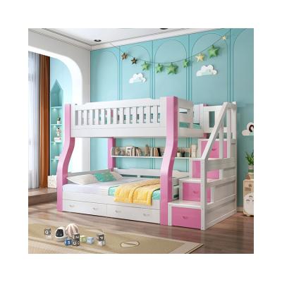 China Factory Direct Selling Durable Kids Bunk Beds Modern Bedroom Furniture for sale