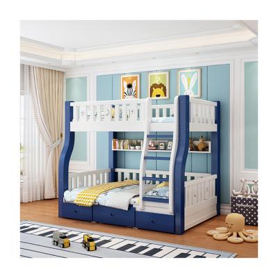 China Durable New Listingadjustable Size Multicolor Solid Wood Bunk Bed for sale