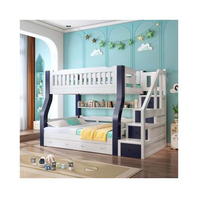 China Durable Factory Wholesale Wooden School Boy Bed Pull Down Bunk Bed for sale