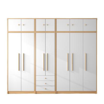 China Modern Particleboard Bedroom Furniture (Others) Adjustable Clothes Storage Wardrobes for sale