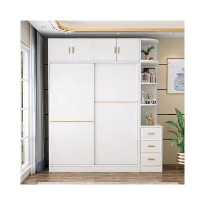 China Factory Supply Adjustable Wardrobes (Waist) Bedroom Closet Modern Design Professional Wardrobe for sale