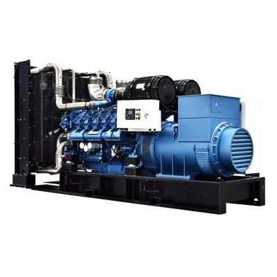 China Original Factory 1063KVA Open Diesel Generator Engine Brand Engine Chinese OEM Design QKGF-WCKJ-1000 for sale