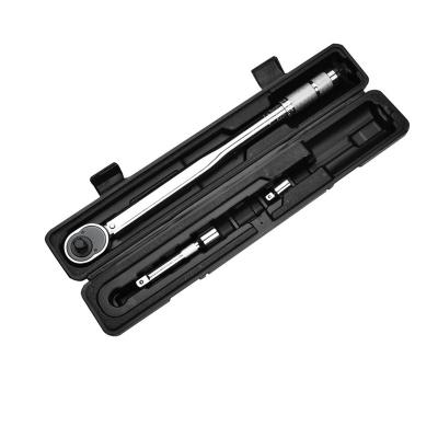 China Strong Power 1/4 3/8 Steel 1/2 Handle With Universal Scale Preset Labor Saving Torque Wrench for sale