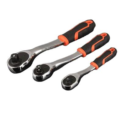 China Cr-v Quick Release Professional DIY Tools High Torque Ratchet Wrench Repair Hand Tool 1/4