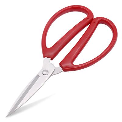 China Manufacturer Direct Selling Durable Cheap Red Multifunctional Stainless Steel Home Office Stationery Scissors for sale