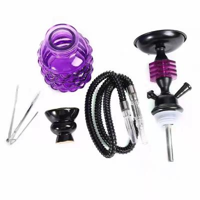 China Glass Hookahs Water Pipe Shisha Smooking Shisha Mini Shisha Complete Set Hookah Wholesale for sale