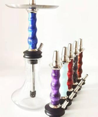 China New Design Cheap Eco-friendly Hookah Resin Aluminum Turkish Shisha Nargile With Charcoal Burner for sale