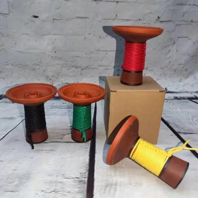 China Modern Shisha Factory Direct Clay Ceramic Wholesale Hookah Tobacco Smoking Bowl For Shisha Accessories Hookahs for sale