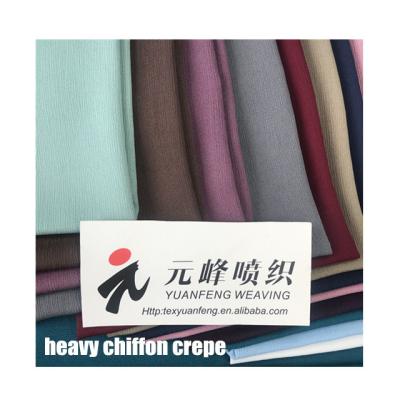 China Antistatic Goods In Stock Italian Tree Crepe Fabric For Scarves for sale