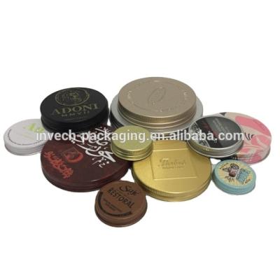 China Non Spill 58mm Aluminum Bottle Caps For Craft , 58/400 Decorative Metal Bottle Caps for sale