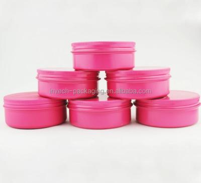 China Cosmetic Colorful Metal Tin Box Factory , Metal Can Screw Round Tin , Round Empty Shoe Polish Container for sale