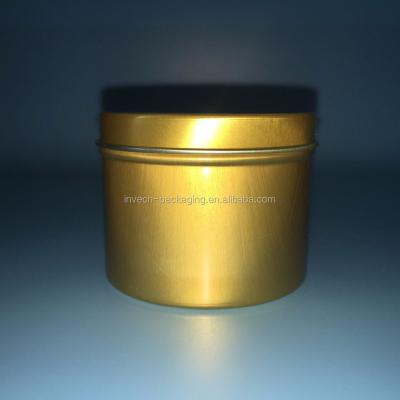 China Empty aluminum canned food cans, tin cans for food packaging, 200ml round tin can for sale