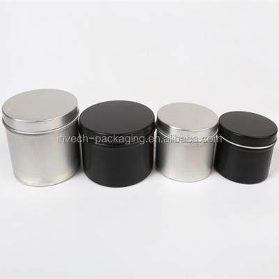 China 2oz/3oz/4oz deep aluminum candle tin can, scented aluminum candle tin diameter 50mm/60mm/65mm/80mm for sale