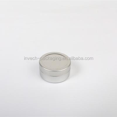 China Chinese aluminum cosmetic canister 15ml food tin canister, aluminum box lip balm tin, small empty aluminum tin for cosmetic for sale