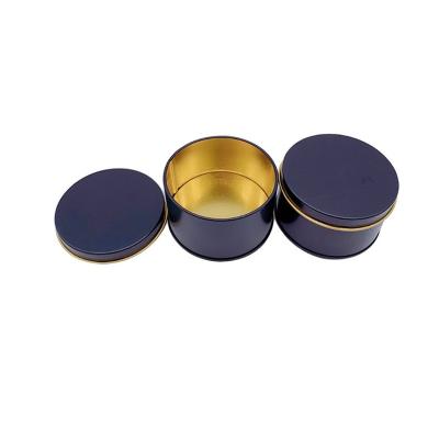 China Gift & Matte Black Sliding Craft Lid Tinplate Tin For Packaging for sale