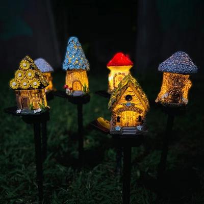 China Grasslandschap Zonne-swamverlichting Buitengrondplug Cartoon Tuinhuisverlichting Te koop