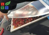 중국 매우 얇은 40mm LED 수정같은 가벼운 상자 최고 밝은 A3 크기 벽걸이 판매용