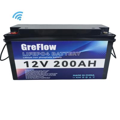 China 2023 Lithium Ion Batteries For Solar Power System 200Ah Support Customized 12V 200Ah 100Ah 200Ah Lithium Battery Storage Battery for sale