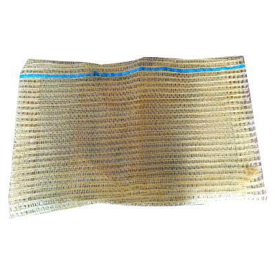 China Customized 100% Recyclable Virgin Polyethylene Raschel Mesh Bag For Vegetables PE Expandable for sale