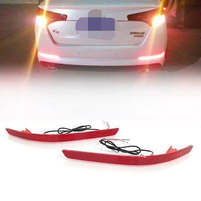 China Car Bumper Light For Kia K5 Optima 2011-2013 12V LED Rear Bumper Reflector Tail Lights Brake K5 Warning Lamp for sale