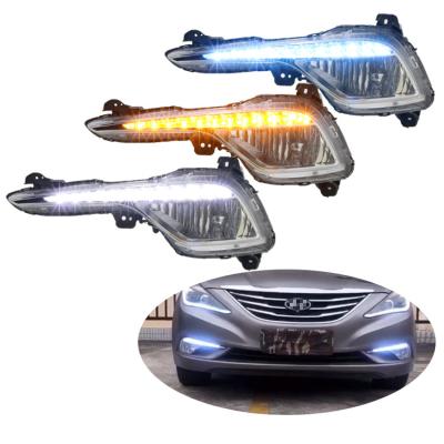 China For Hyundai Sonata 2013~2019 Car Led Drl Lighting LED Daytime Running Lights For Hyundai Sonata 2015 2016 2017 2018 Hotselling for sale