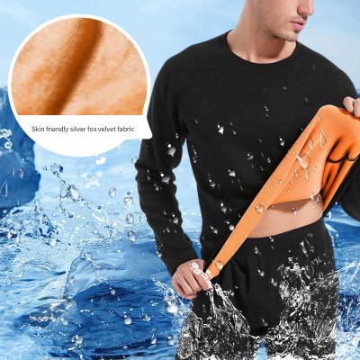 China Thermal Winter Keep Warm Unisex USB Long Heating Sleeve Electric Heated Thermal Underwear For Men for sale