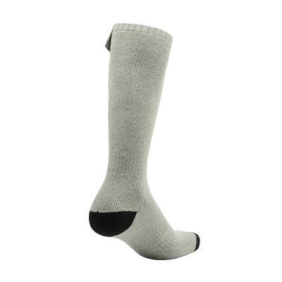 China Breathable OEM Personalized Custom Warm Thermal USB Charging Socks Mens Washable Battery Heated Socks for sale