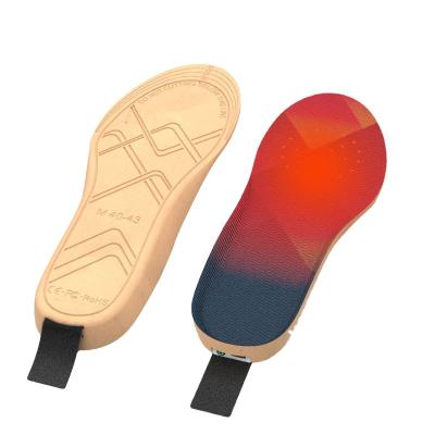 China Keep Sports 2023 Custom Winter Rechargeable Self-Heating Warm Foot Warm To Relieve Shoe Passionate Insoles for sale