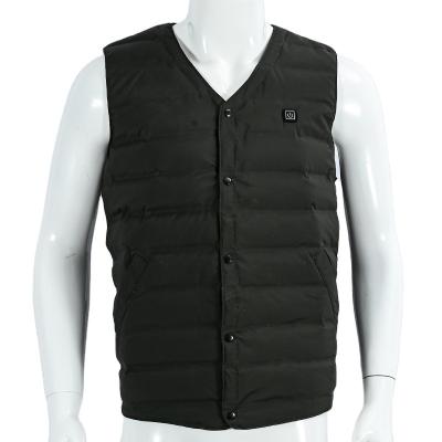 China 2023 custom sleeveless Anti-wrinkle winter vest jacket logo quilted men's fashion autumn and winter warm traceless vest for sale