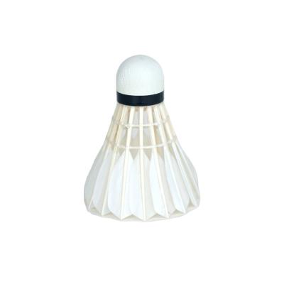 China Club competitions Natural Cork Head Goose Feather Badminton Shuttlecock Other Badminton Products Shuttlecock Badminton for sale