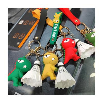 China Soft rubber High Quality Fast Delivery Custom Logo 3d Promotional Cute Cartoon Animal Personalized Soft Rubber Pvc Pop Keychain for sale