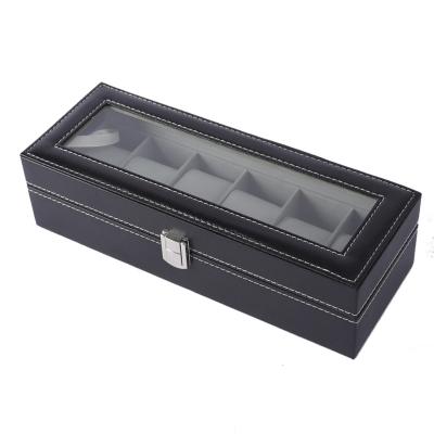 China Fanshion Fashion Storage Watch Box Simple Wooden Watch Storage Box For Watches for sale