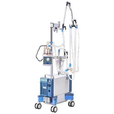 China Hospital Nurse Medical Equipment Infant Bubble CPAP Equip With Humidifier Breathing Oxygen And Air Blender for sale