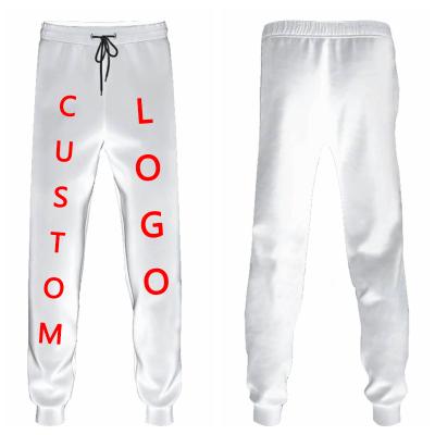 China Custom LOGO Breathable 1 Piece High Quality Mens Sport Trousers 3D Printing Trousers for sale