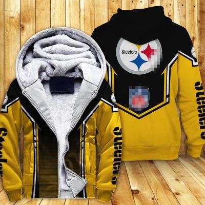 China 2022 QUICK DRY hot sale all 32 nfl football team man sports high quality plush coat hip hop sports sublimation hoodies tank tops for sale